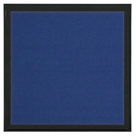 United Visual Products Outdoor Enclosed Combo Board, 72"x36", Gold Frame/Blue & Black UVCB7236ODG-BLUE-BLACK